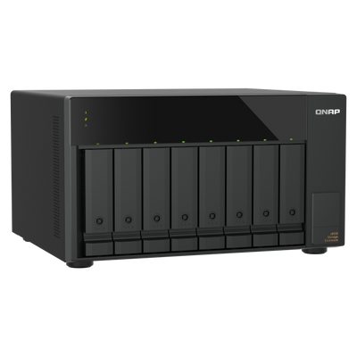 QNAP TL-D810TC4 array di dischi 0 TB Desktop Nero [TL-D810TC4]