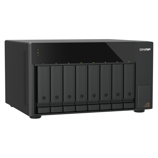 QNAP TL-D810TC4 array di dischi 0 TB Desktop Nero [TL-D810TC4]