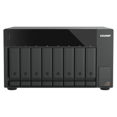 QNAP TL-D810TC4 array di dischi 0 TB Desktop Nero [TL-D810TC4]