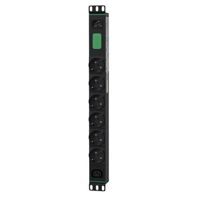 APC Easy Rack unità di distribuzione dell'energia (PDU) 7 presa(e) AC 1U Nero [SEP6104G]