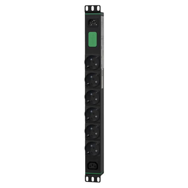 APC Easy Rack unità di distribuzione dell'energia (PDU) 7 presa(e) AC 1U Nero [SEP6104G]