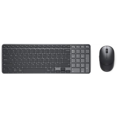 DELL Pro 7 KM746 tastiera Mouse incluso Universale RF senza fili + Bluetooth QWERTY Italiano Grafite [KM746-BLK-ITL]