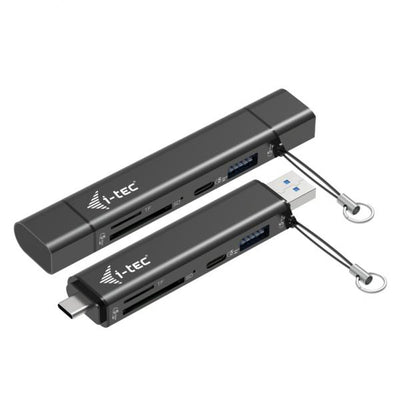 i-tec USB-C/USB-A Dongle SD, TF and 2x USB (1x USB-A, 1x USB-C) [CADONGLEUSBSD]