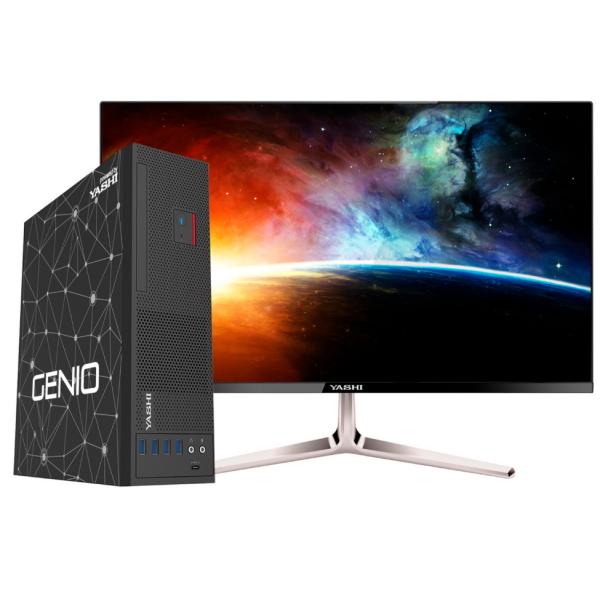 YASHI GENIO C7 Intel Core 7 240H 16 GB DDR4-SDRAM 512 GB SSD Windows 11 Pro SFF PC Nero [YY80215]