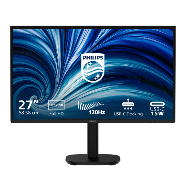 PHILIPS MONITOR 27 LED IPS FHD 16:9 4MS, REG ALTEZZA, DP/HDMI, USB-C [27B2U3301]