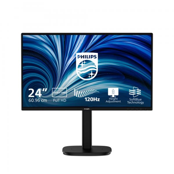 PHILIPS MONITOR 23,8 LED IPS FHD 16:9 4MS, REG ALTEZZA, VGA/DP/HDMI [24B2N3200A]
