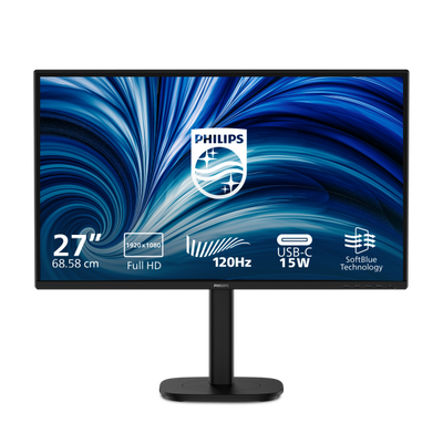 Philips Serie 3000 27B2N3200J/00 Monitor PC 68,6 cm (27") 1920 x 1080 Pixel Full HD LCD Nero [27B2N3200J/00]