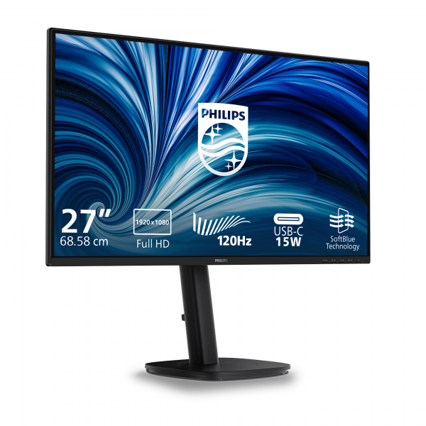 Philips Serie 3000 27B2N3200J/00 Monitor PC 68,6 cm (27") 1920 x 1080 Pixel Full HD LCD Nero [27B2N3200J/00]