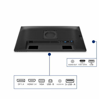 PHILIPS MONITOR 27 LED IPS FHD 16:9 4MS, REG ALTEZZA, VGA/DP/HDMI [27B2N3200J]