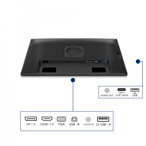 PHILIPS MONITOR 27 LED IPS FHD 16:9 4MS, REG ALTEZZA, VGA/DP/HDMI [27B2N3200J]