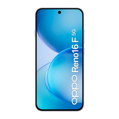 OPPO Reno16 F 5G AI Smartphone, Tripla fotocamera 50+8+50MP, Selfie 50MP, Display 6.57 120HZ AMOLED FHD+, 6500mAh, RAM 8GB(Esp2GB/4GB/8GB)+ROM 256GB [Versione Italia], Pop White [110010237124]