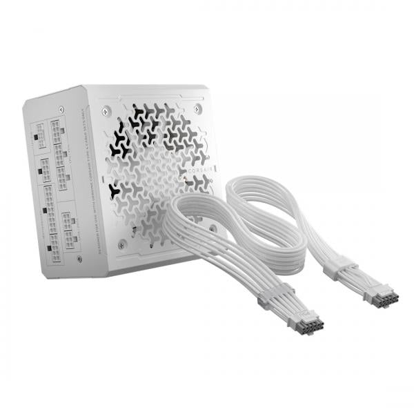 CORSAIR ALIMENTATORE WHITE SERIES (3rd Gen), RM1000e THERMAL PROTECTOR WHITE 1000 WATT ATX 3.1 PCI [CP-9020339-EU]
