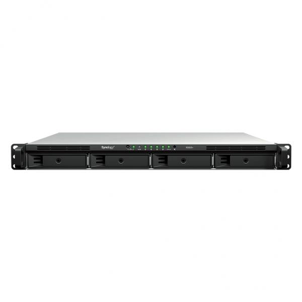 Synology RackStation RS826+ server NAS e di archiviazione Rack (1U) AMD Ryzen V1500B 4 GB DDR4 0 TB DiskStation Manager Nero, Grigio [RS826+]