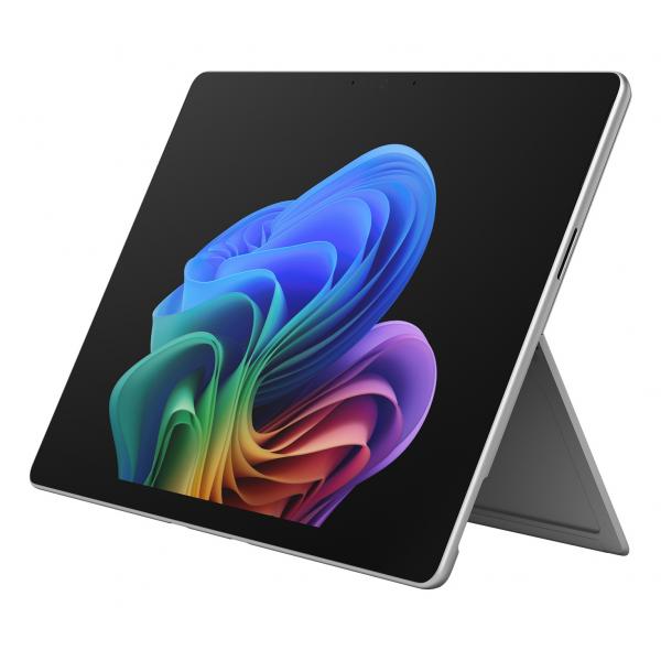 Microsoft Surface Pro 13" Snapdragon 512 GB 33 cm (13") 16 GB Wi-Fi 7 (802.11be) Windows 11 Pro Platino [EP2-61527]