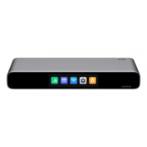 TP-Link - Fusion 2.5G PoE - Gateway PORT: 1  2.5GE RJ45 WAN, 8  2.5GE RJ45 LAN/WAN with PoE+, 110W PoE Budget , Bluetooth. [Fusion2.5GPoE]