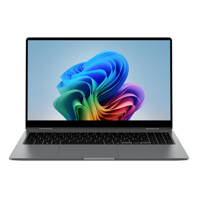 Samsung Galaxy Book5 360 Copilot+ PC Intel Core Ultra 7 256V Ibrido (2 in 1) 39,6 cm (15.6") Touch screen Full HD 16 GB LPDDR5x-SDRAM 512 GB SSD Wi-Fi 7 (802.11be) Windows 11 Pro Grigio Italiano [NP754QHA-KA3IT]