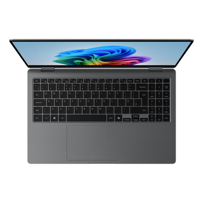 Samsung Galaxy Book5 360 Copilot+ PC Intel Core Ultra 7 256V Ibrido (2 in 1) 39,6 cm (15.6") Touch screen Full HD 16 GB LPDDR5x-SDRAM 512 GB SSD Wi-Fi 7 (802.11be) Windows 11 Pro Grigio Italiano [NP754QHA-KA3IT]
