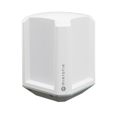 MikroTik - LAMPGM&RG520F-EU - A rugged outdoor 5G device that uses omnidirectional antennas and built-in eSIM support to automatically connect to the best available tower  no antenna alignment or phy [LAMPGM&RG520F-EU]