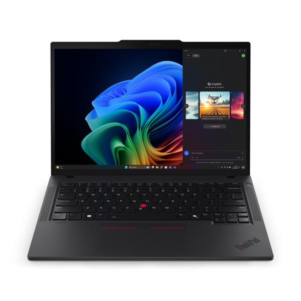 Lenovo ThinkPad T14 Gen 6 (AMD) Copilot+ PC AMD Ryzen AI 5 PRO PRO 340 Computer portatile 35,6 cm (14") WUXGA 16 GB DDR5-SDRAM 512 GB SSD Wi-Fi 7 (802.11be) Windows 11 Pro Nero Italiano [21QJ00FCIX]