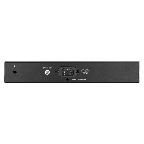 D-Link DGS-1210-20 switch di rete Gestito L2 Gigabit Ethernet (10/100/1000) 1U Nero [DGS-1210-20]