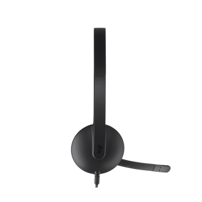 LOGITECH CUFFIE CON MICROFONO H340, USB [981-000475]