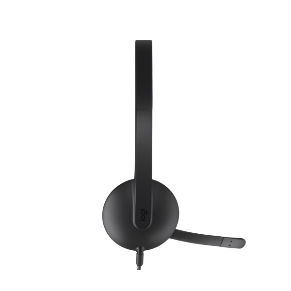 LOGITECH CUFFIE CON MICROFONO H340, USB [981-000475]