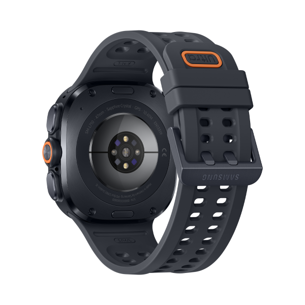 Samsung Galaxy Watch Ultra2, 47 mm, Titanium Gray, LTE, design resistente, 800mAh, IP69K, luminosità 5000nit, trail run, diving, 10 ATM, SOS, punteggio energetico, benessere cardiaco [SM-L715FZKAITV]
