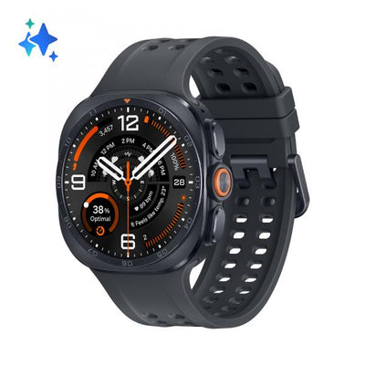 Samsung Galaxy Watch Ultra2, 47 mm, Titanium Gray, LTE, design resistente, 800mAh, IP69K, luminosità 5000nit, trail run, diving, 10 ATM, SOS, punteggio energetico, benessere cardiaco [SM-L715FZKAITV]