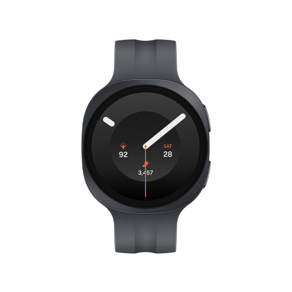 Samsung Galaxy Watch9, 40mm, Graphite, Bluetooth, Design sottile anti-urto, guida al sonno, coaching salute, benessere cardiaco, batteria da 390 mAh, Snapdragon Wear Elite [SM-L340NZKAITV]