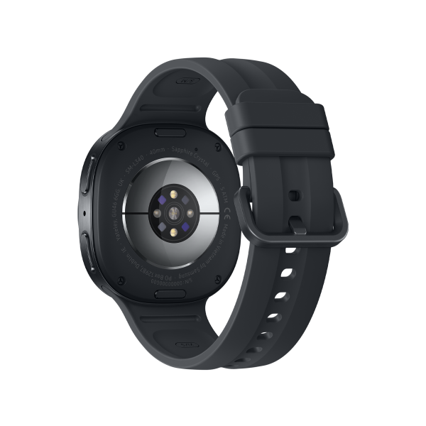 Samsung Galaxy Watch9, 40mm, Graphite, Bluetooth, Design sottile anti-urto, guida al sonno, coaching salute, benessere cardiaco, batteria da 390 mAh, Snapdragon Wear Elite [SM-L340NZKAITV]