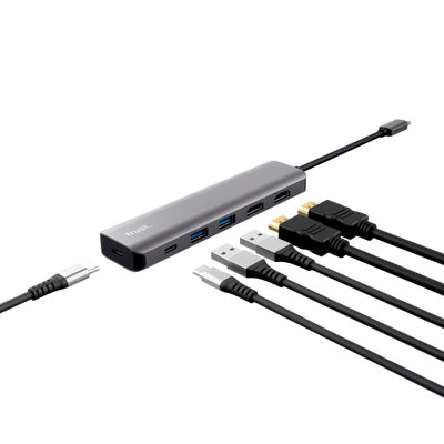 Trust Dalyx Cablato USB 3.2 Gen 1 (3.1 Gen 1) Type-C Grigio [26325]