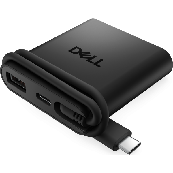 DELL DA225 Cablato USB 3.2 Gen 1 (3.1 Gen 1) Type-C Nero [DA225-BK-EMEA]