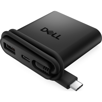 DELL DA225 Cablato USB 3.2 Gen 1 (3.1 Gen 1) Type-C Nero [DA225-BK-EMEA]