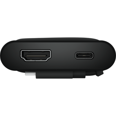 DELL DA225 Cablato USB 3.2 Gen 1 (3.1 Gen 1) Type-C Nero [DA225-BK-EMEA]