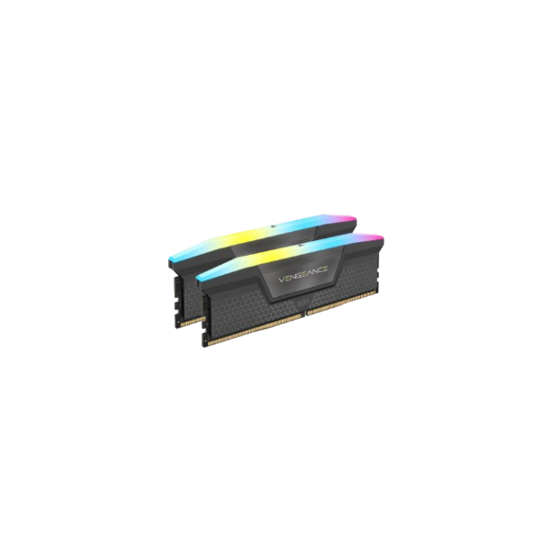 CORSAIR RAM VENGEANCE RGB DDR5 32GB (2 x 16GB) DDR5 6000 CL38-48-48-96 1.35V Intel XMP AMD EXPO - [CMH32GX5M2D6000Z38]