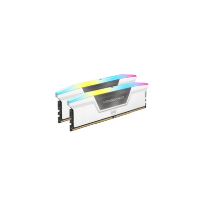 CORSAIR RAM VENGEANCE RGB DDR5 32GB (2 x 16GB) DDR5 6000 CL38-48-48-96 1.35V Intel XMP AMD EXPO - [CMH32GX5M2D6000Z38W]