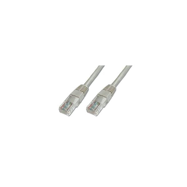 Digitus CAT 5e U-UTP patch cord - Cu - PVC AWG 26/7 - length 1 m - Grey [DK-1511-010]