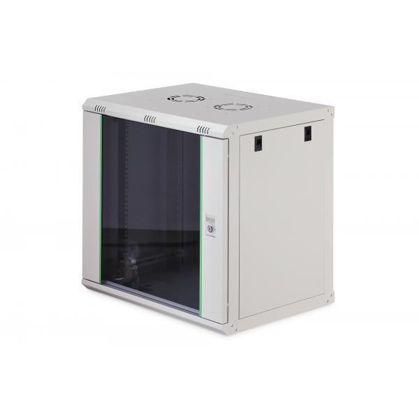 Digitus 12U wall mounting cabinet - Dynamic Basic 607x600x450 mm - Grey [DN-1912-U-EC]