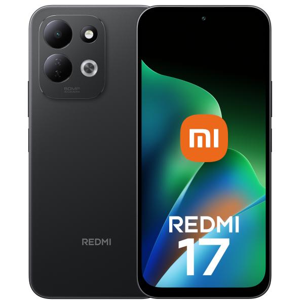 Xiaomi Redmi 17 17,8 cm (6.99") 4G USB tipo-C 4 GB 256 GB 7500 mAh Nero [XIRED17N-256]