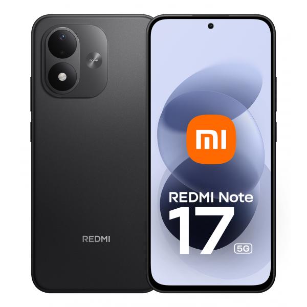 Xiaomi Redmi Note 17 5G 17,8 cm (6.99") Doppia SIM USB tipo-C 6 GB 256 GB 7700 mAh Nero [XIREDN17N-256]