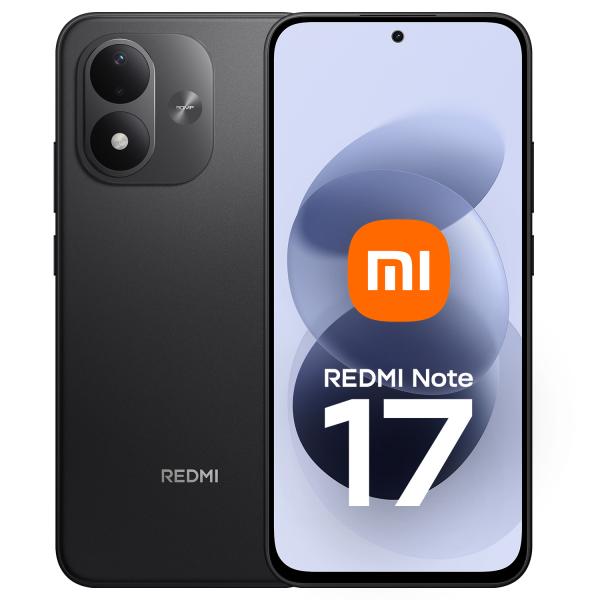 Xiaomi REDMI Note 17 17,8 cm (6.99") 4G 6 GB 256 GB 7700 mAh Nero [XIREDN17N4G-256]