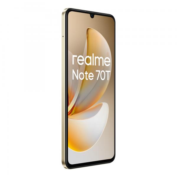 realme Note 631011009975 smartphone 17,1 cm (6.74") Doppia SIM Android 15 4G USB tipo-C 4 GB 256 GB 6000 mAh Oro [0166260300]