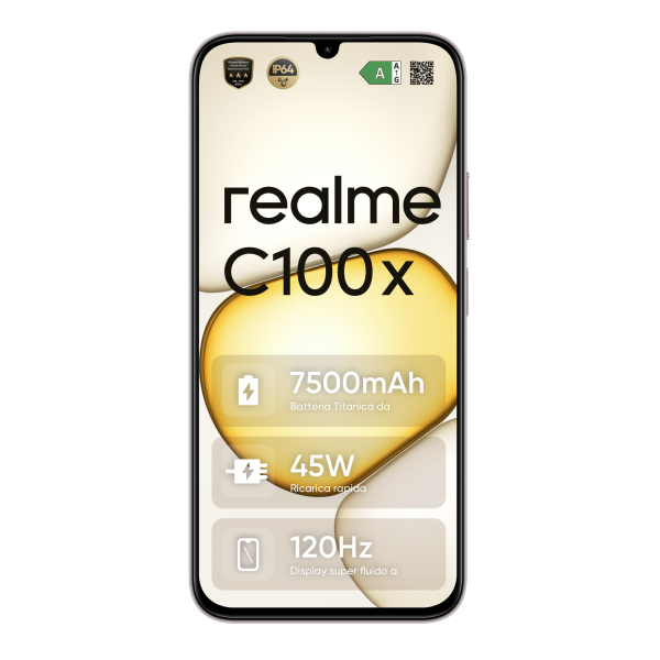 REALME C100X 4/256GB GOLDEN [168810300]