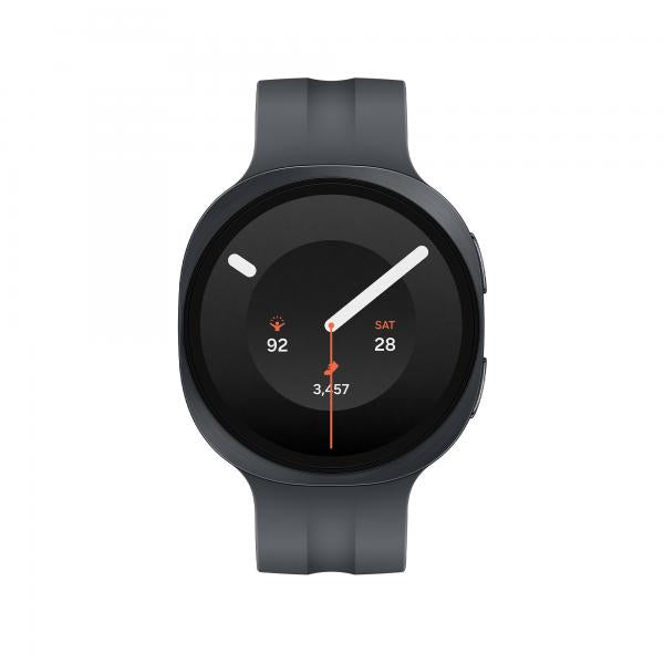 Samsung Galaxy Watch9, 44mm, Graphite, Bluetooth, Design sottile anti-urto, guida al sonno, coaching salute, benessere cardiaco, batteria da 445 mAh, Snapdragon Wear Elite [Versione Italiana] [SM-L355FZKAITV]