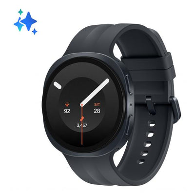 Samsung Galaxy Watch9, 44mm, Graphite, Bluetooth, Design sottile anti-urto, guida al sonno, coaching salute, benessere cardiaco, batteria da 445 mAh, Snapdragon Wear Elite [Versione Italiana] [SM-L355FZKAITV]