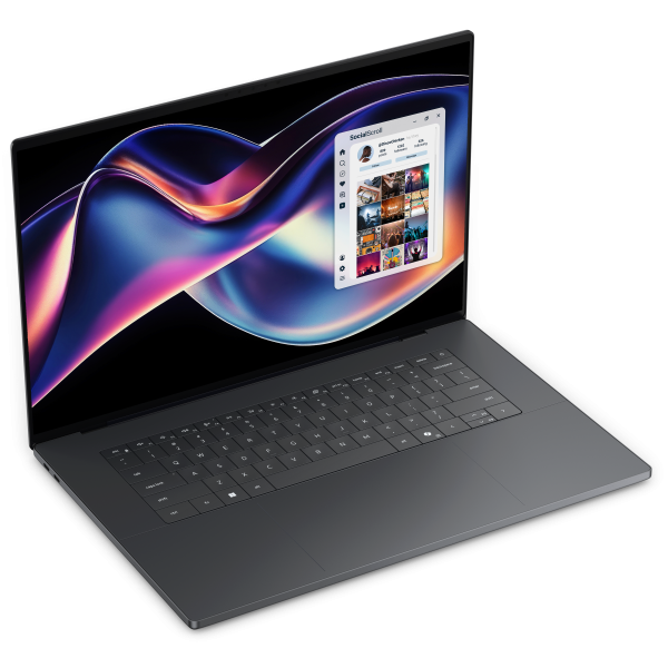 DELL XPS DA16260 Copilot+ PC Intel Core Ultra X7 358H Computer portatile 40,6 cm (16") Touch screen 3.2K 32 GB LPDDR5x-SDRAM 1 TB SSD Wi-Fi 7 (802.11be) Windows 11 Pro Grafite Italiano [H48MW]