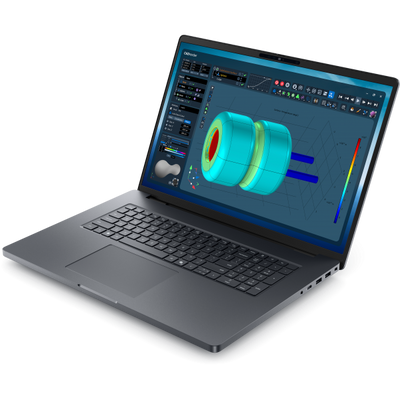 DELL Pro Max 18 Plus MB18250 Intel Core Ultra 7 265HX Workstation mobile 45,7 cm (18") Quad HD+ 32 GB DDR5-SDRAM 1 TB SSD NVIDIA RTX PRO 2000 Blackwell Wi-Fi 7 (802.11be) Windows 11 Pro Nero Indiano [PRM7Y]