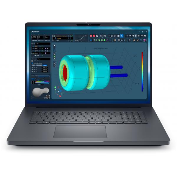 DELL Pro Max 18 Plus MB18250 Intel Core Ultra 9 285HX Workstation mobile 45,7 cm (18") Quad HD+ 32 GB DDR5-SDRAM 1 TB SSD NVIDIA RTX PRO 3000 Blackwell Wi-Fi 7 (802.11be) Windows 11 Pro Nero Italiano [NDR9V]