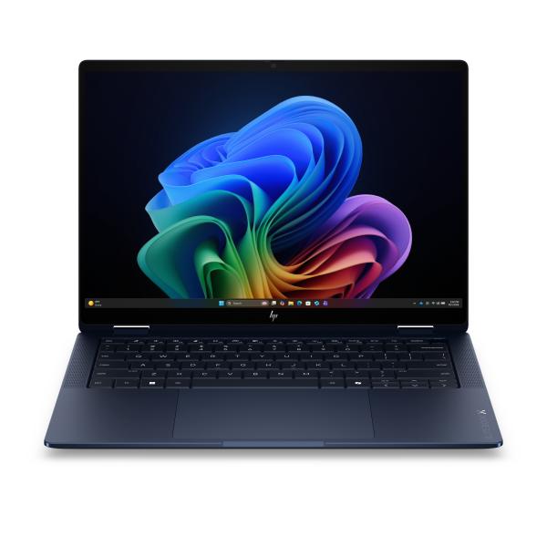 HP E4LG5AT laptop Copilot+ PC Intel Core Ultra 7 356H Ibrido (2 in 1) 35,6 cm (14") Touch screen WUXGA 32 GB LPDDR5x-SDRAM 1 TB SSD Wi-Fi 7 (802.11be) Windows 11 Pro Blu [E4LG5AT#ABZ]