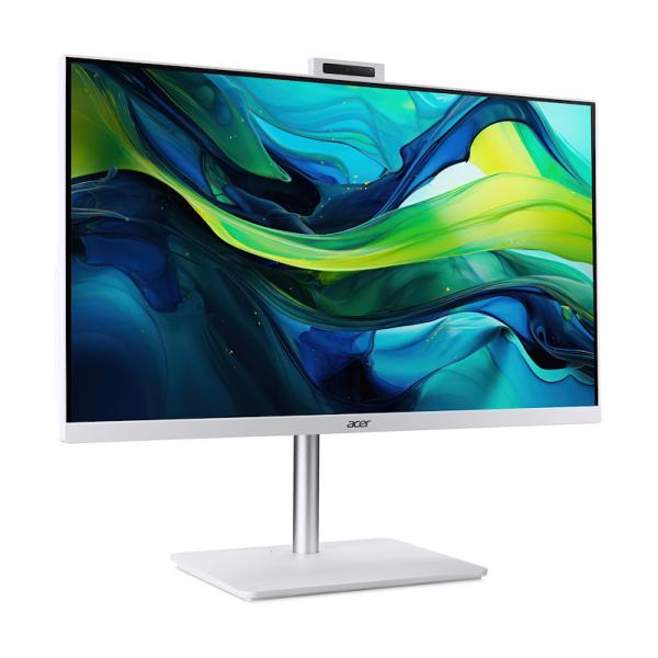 Acer Veriton VZ2417G Intel Core 5 120U 68,6 cm (27") 1920 x 1080 Pixel PC All-in-one 16 GB DDR4-SDRAM 512 GB SSD Windows 11 Pro Wi-Fi 6 (802.11ax) Giallo, Bianco [DQ.R8LET.005]